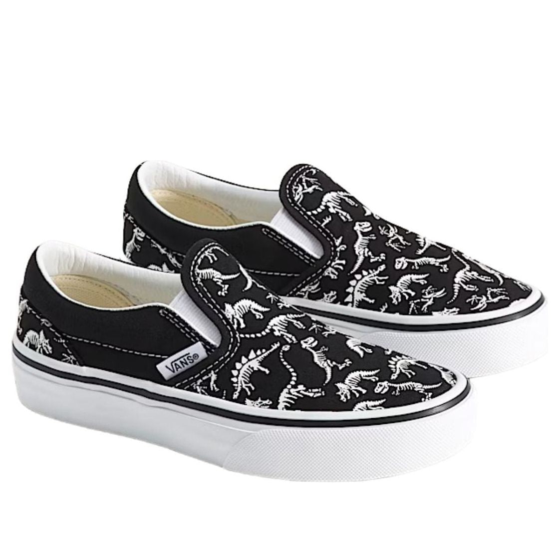 (PS) Vans Classic Slip-On 'Glow-in-the-Dark Black' VN000EECCJK