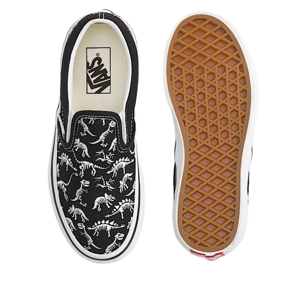 (PS) Vans Classic Slip-On 'Glow-in-the-Dark Black' VN000EECCJK