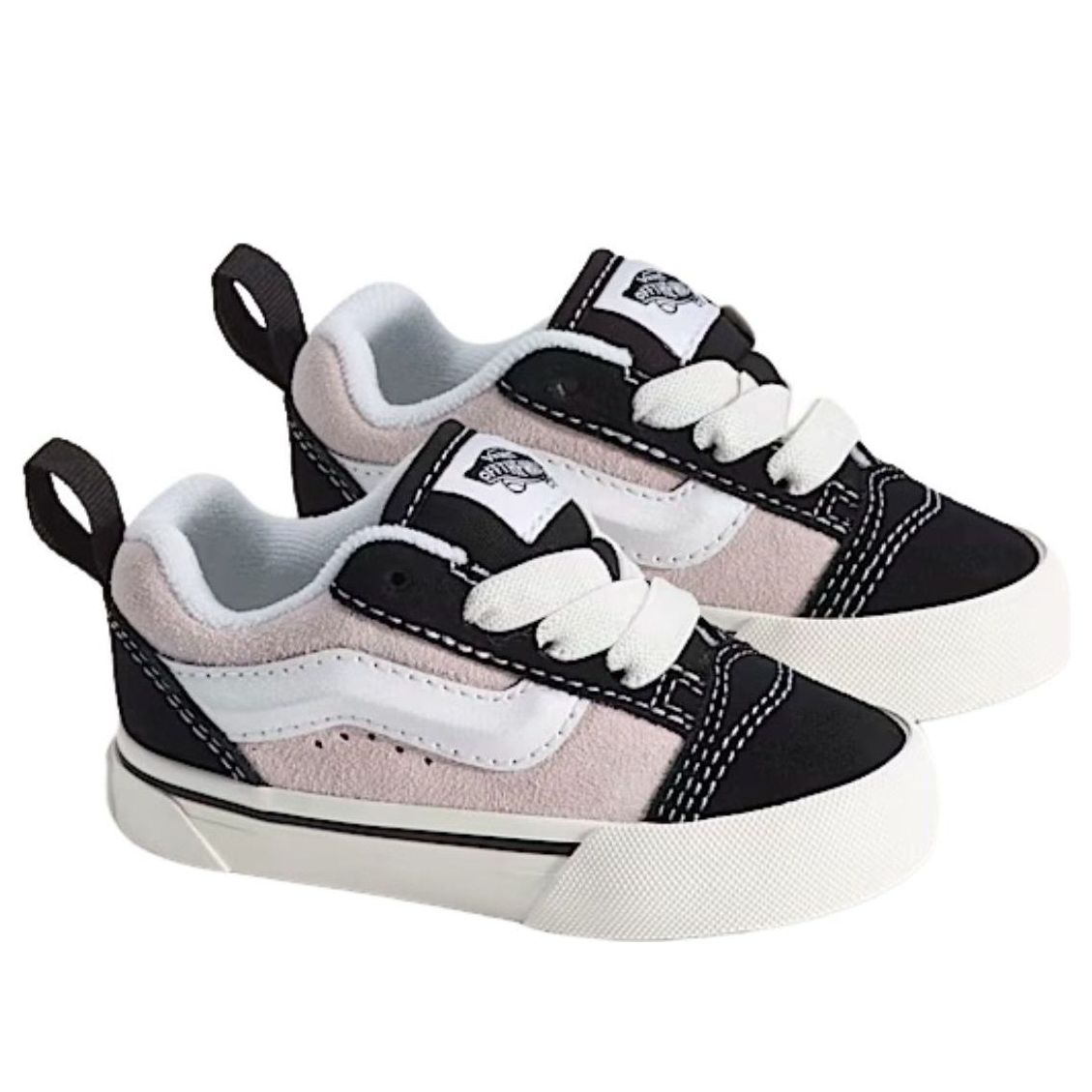 (TD) Vans Knu Skool 'Black Pale Petal Pink' VN000EFB36G