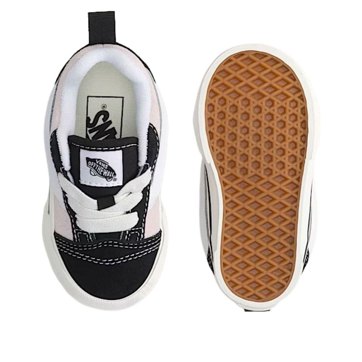 (TD) Vans Knu Skool 'Black Pale Petal Pink' VN000EFB36G