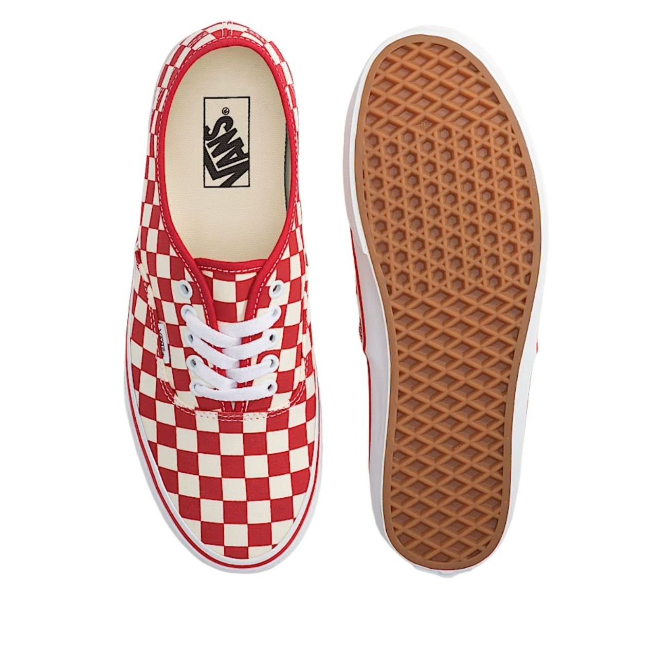 Vans Authentic Checkerboard 'Racing Red White' VN000EGAR30