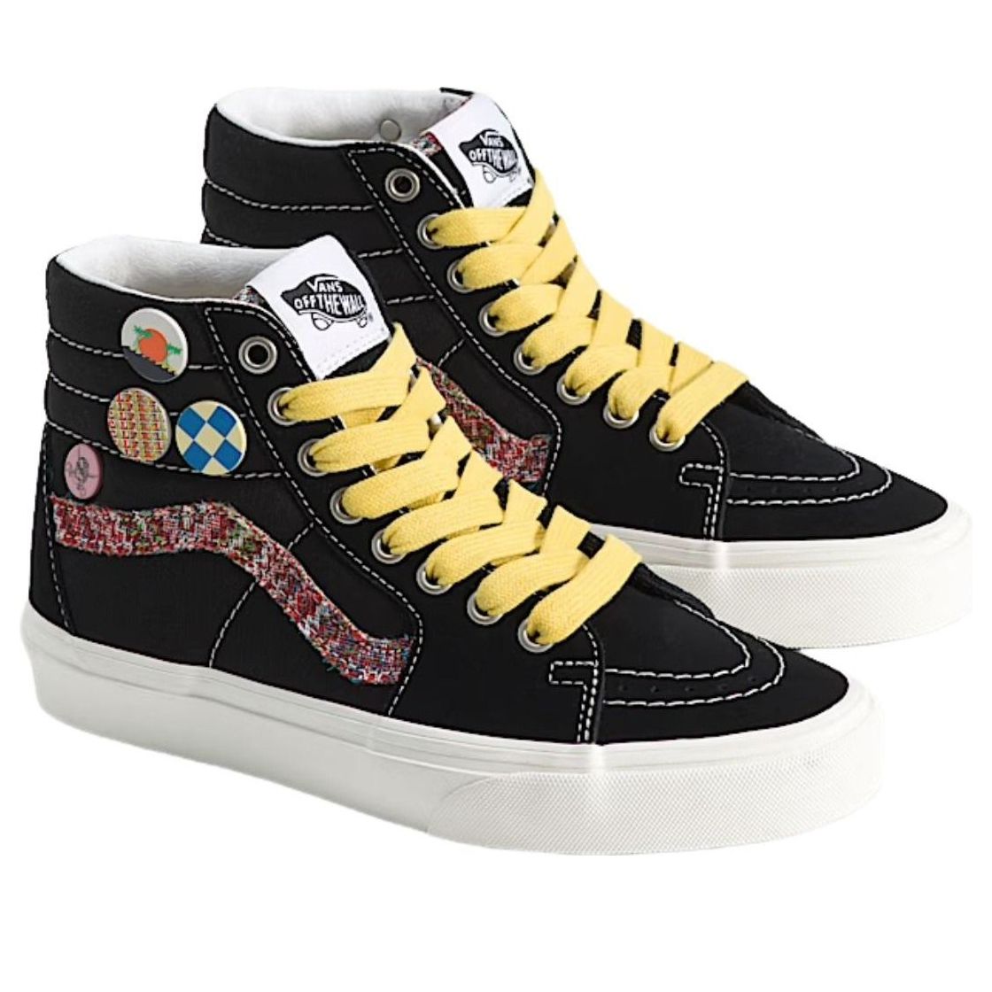 (GS) Vans Sk8-Hi 'Black Marshmallow White' VN000V68BPQ
