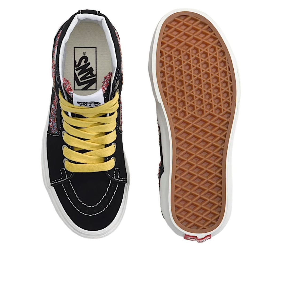(GS) Vans Sk8-Hi 'Black Marshmallow White' VN000V68BPQ