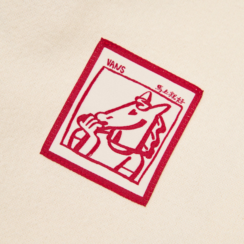 Vans x Bolin Shirt Jacket 'Year of the Horse Off White' VN000W56DJR