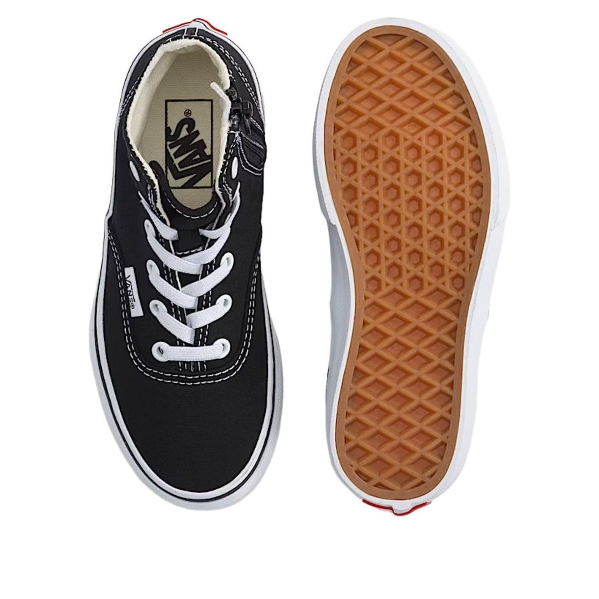 (PS) Vans Authentic Hi 2.0 Zip 'Black True White' VN000XUHBMW