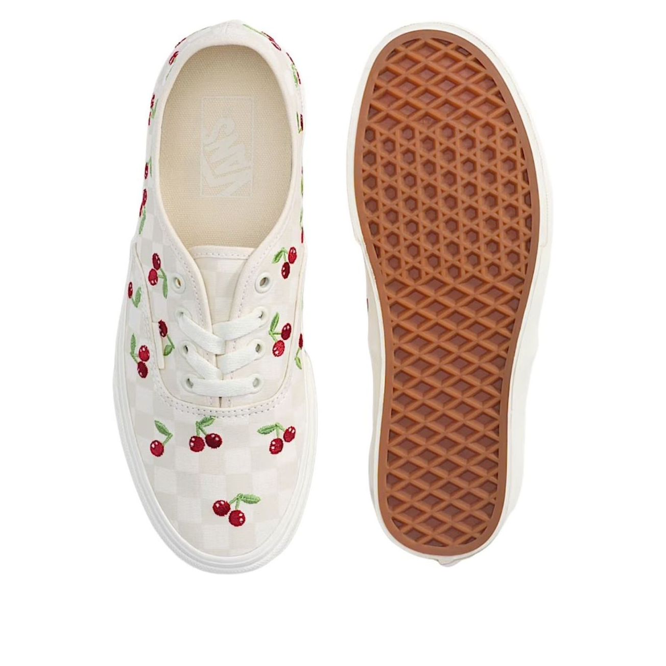 Vans Authentic 'Checkerboard Turtledove White Marshmallow White' VN000Z1BKVG