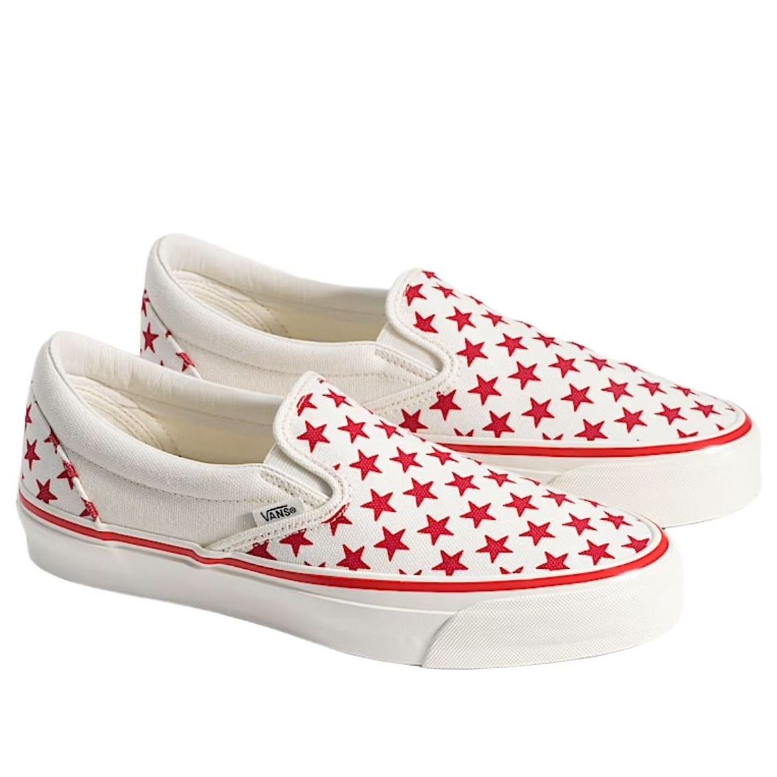 Vans Premium Classic Slip-On 'Racing Red Marshmallow White' VN000Z7ZBOP
