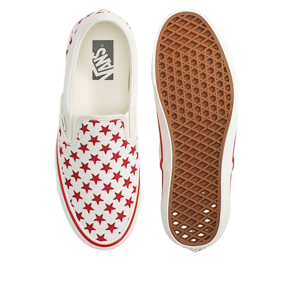 Vans Premium Classic Slip-On 'Racing Red Marshmallow White' VN000Z7ZBOP