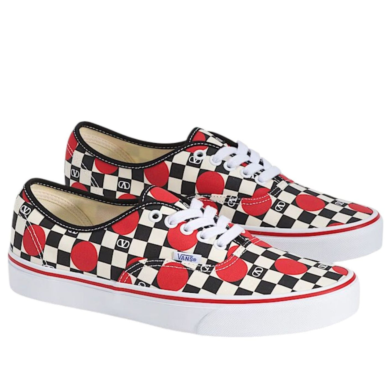 Vans x Valentino Garavani Authentic 'Checkerboard Big Dots' VN000Z9AE0L