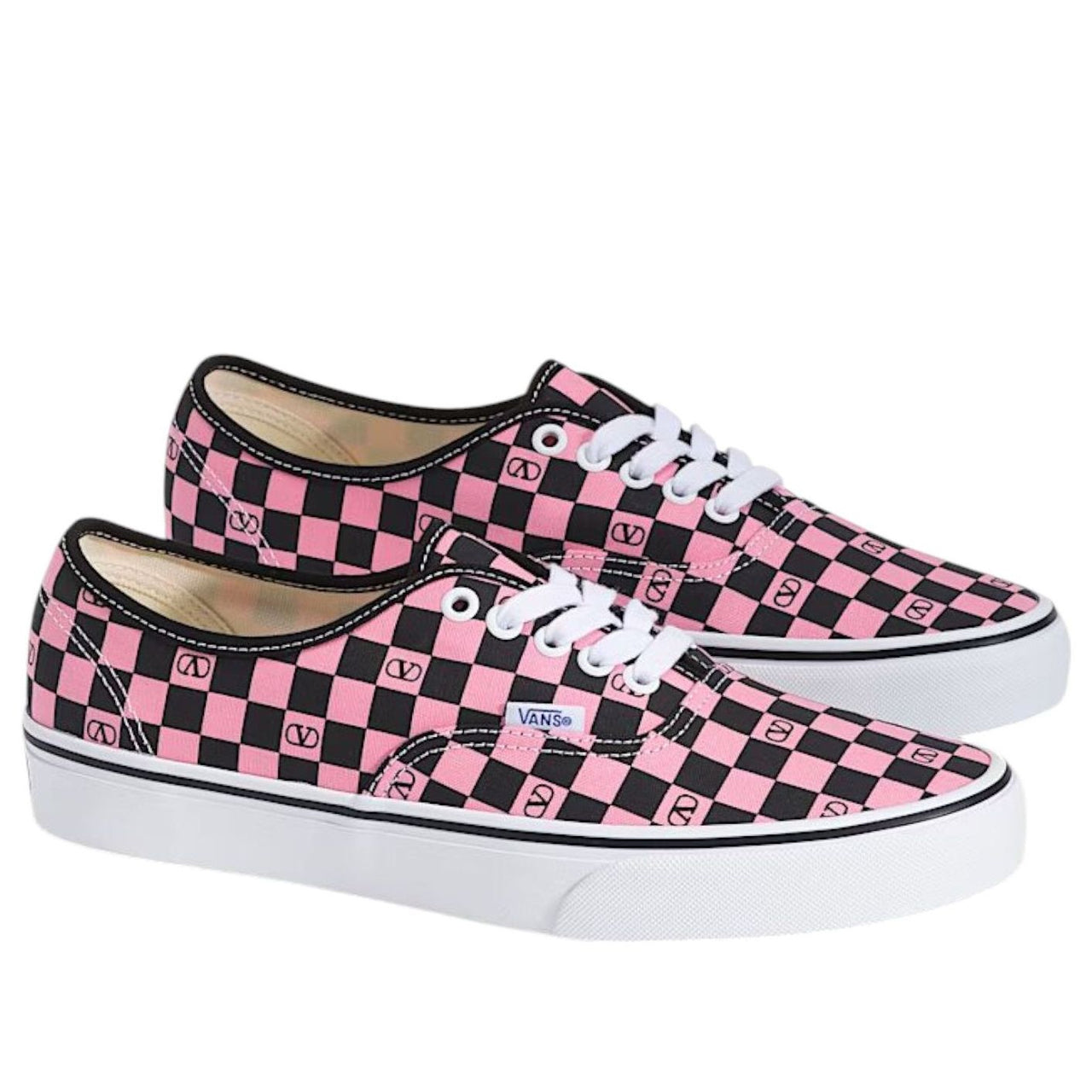 Vans x Valentino Authentic Garavani 'Checkerboard Pink' VN000Z9A6X7