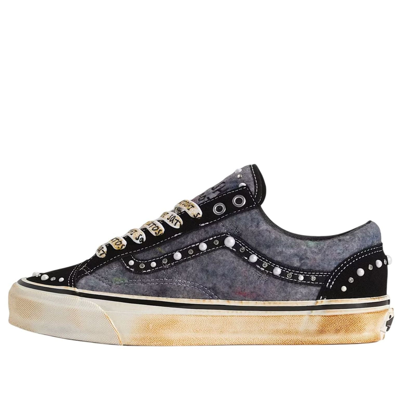 Vans x Satoshi Nakamoto OTW Old Skool Reissue 36  'Pearlized Speckled Moving Blanket Grey' VN000DC0FNG