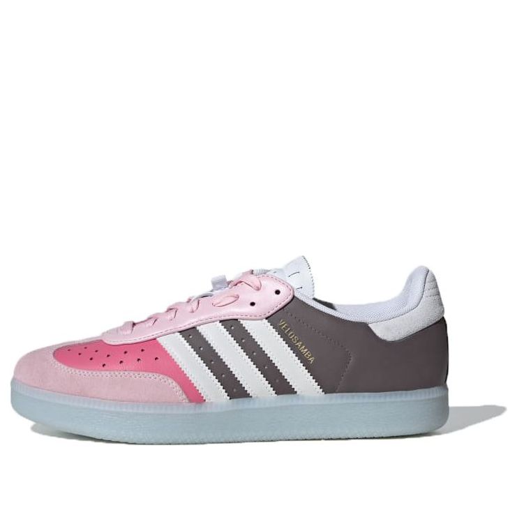adidas Velosamba Leather 'Charcoal Clear Pink' IG5538