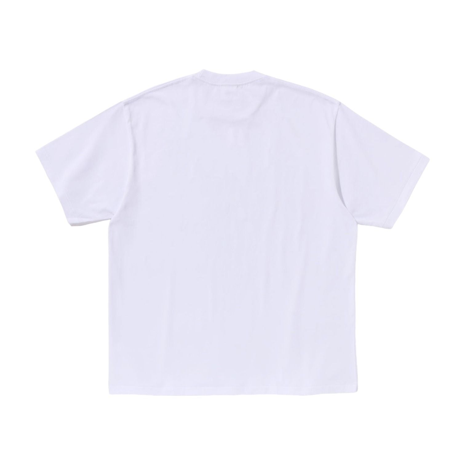A Bathing Ape Vacation Pattern Ape Head Relaxed Fit T-Shirt 'White' 1L30-110-335-WHT