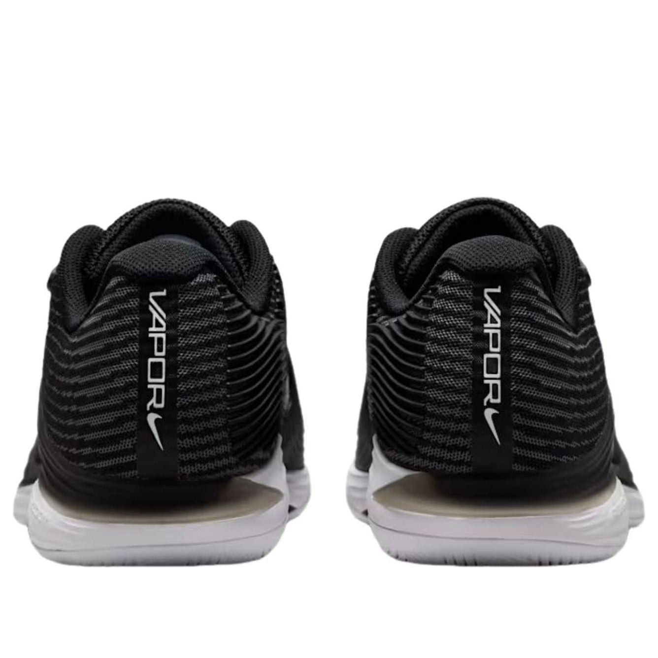 (WMNS) Nike Court Air Zoom Vapor 12 HC 'Black Dark Smoke Grey White' FV5554-001