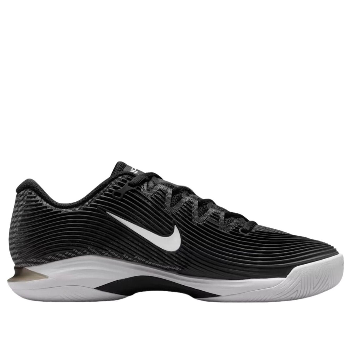 (WMNS) Nike Court Air Zoom Vapor 12 HC 'Black Dark Smoke Grey White' FV5554-001