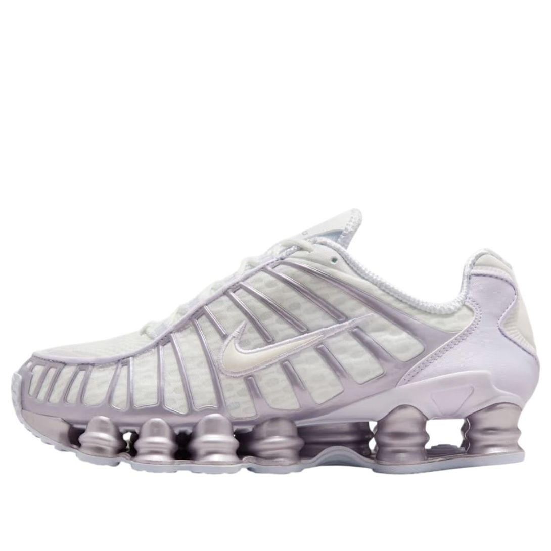(WMNS) Nike Shox TL 'Summit White Barley Grape' AR3566-104