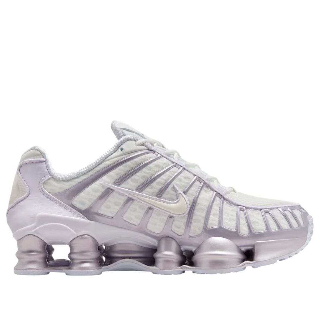(WMNS) Nike Shox TL 'Summit White Barley Grape' AR3566-104
