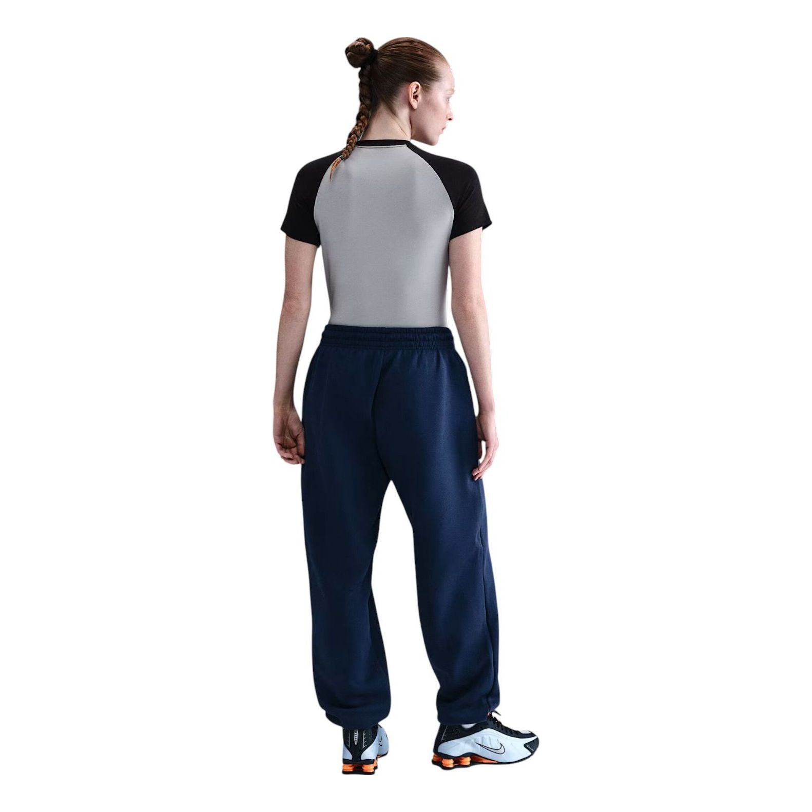 (WMNS) Nike Sportswear Chill Knit Slim Graphic T-Shirt 'Light Smoke Grey' HV4992-077