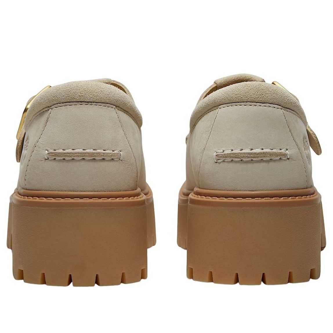 (WMNS) Timberland Stone Street Platform Buckle Shoe 'Light Beige' TB0A4188ER3