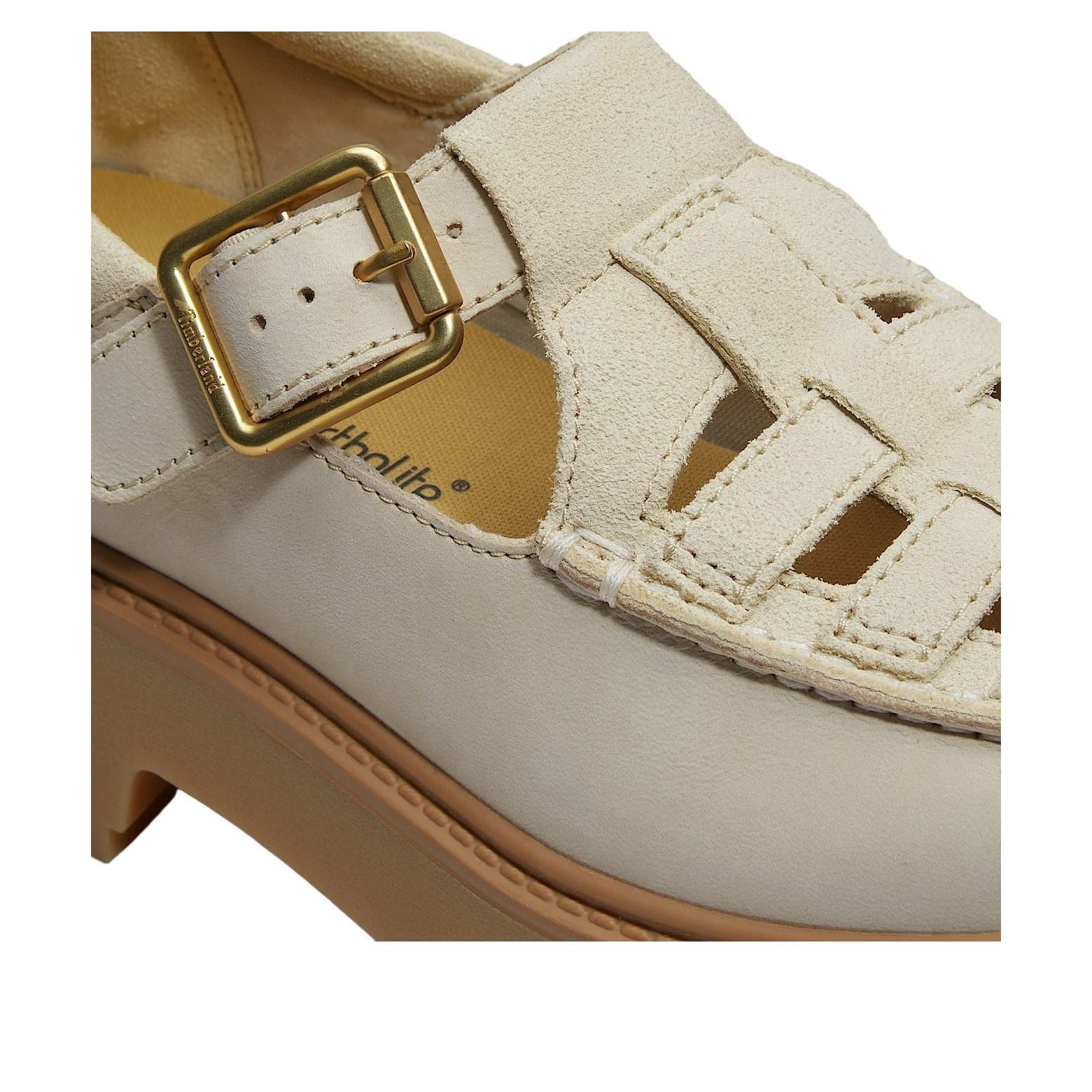 (WMNS) Timberland Stone Street Platform Buckle Shoe 'Light Beige' TB0A4188ER3
