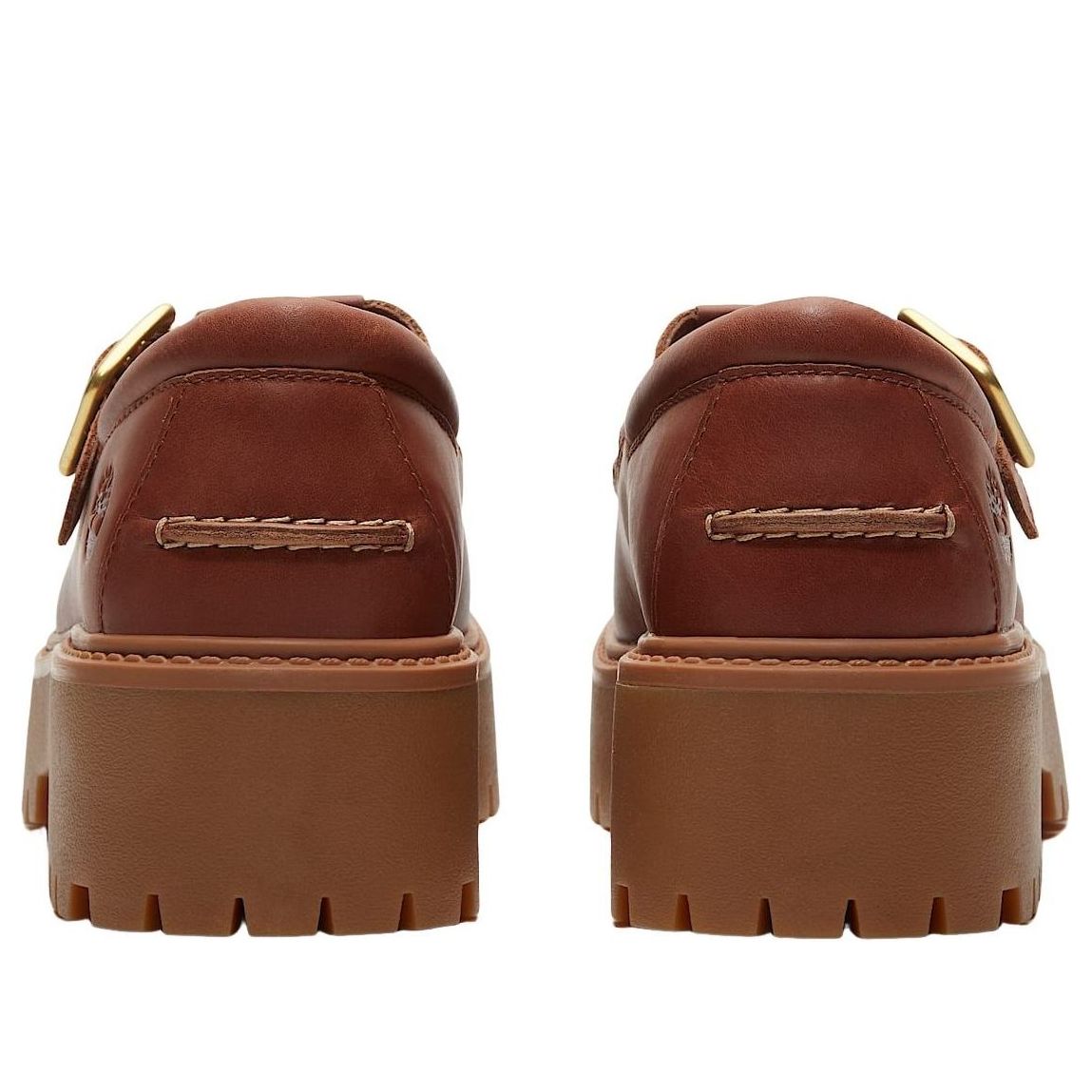 (WMNS) Timberland Stone Street Platform Buckle Shoe 'Rust Full-Grain' TB0A4188EM6