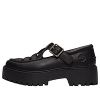 (WMNS) Timberland Stone Street Platform 'Black Full-Grain' TB0A4188W02