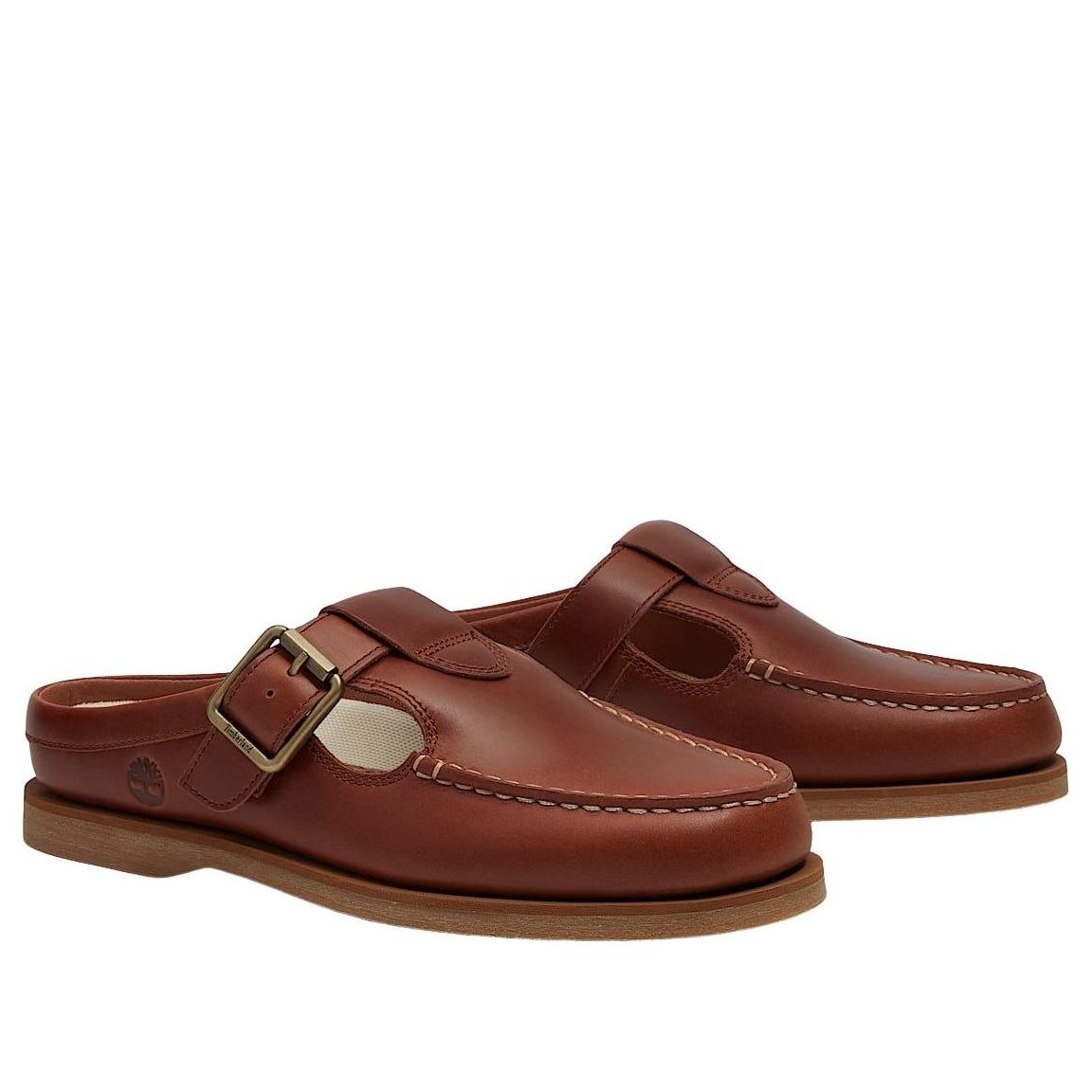 (WMNS) Timberland Classic Boat Mule 'Rust Full-Grain' TB0A5MT9EM6