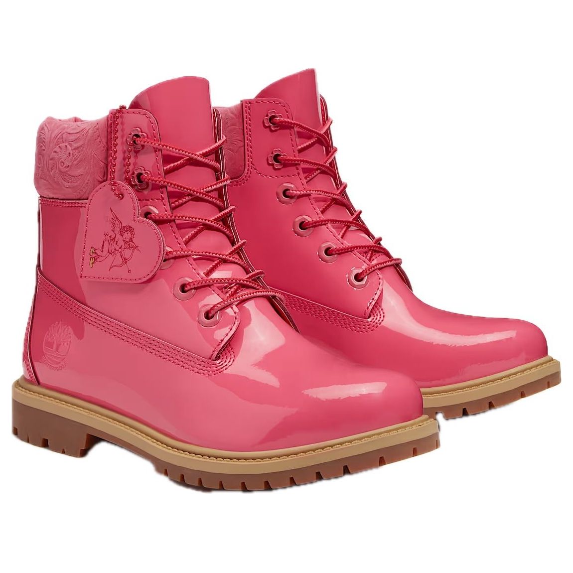 (WMNS) Timberland 6" Premium Waterproof Boot 'Patent Valentine's Day' TB0A43F8-ETM