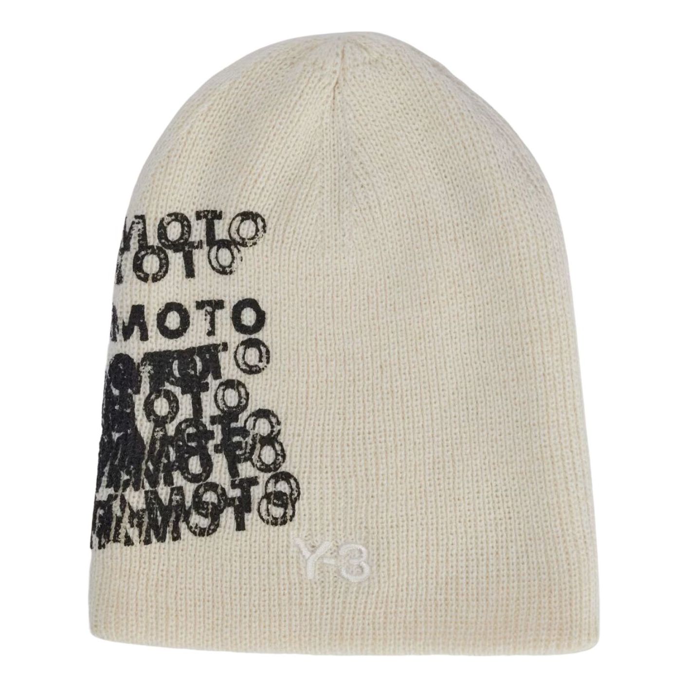 adidas Y-3 Graphic Beanie 'Chalk White' KT3209