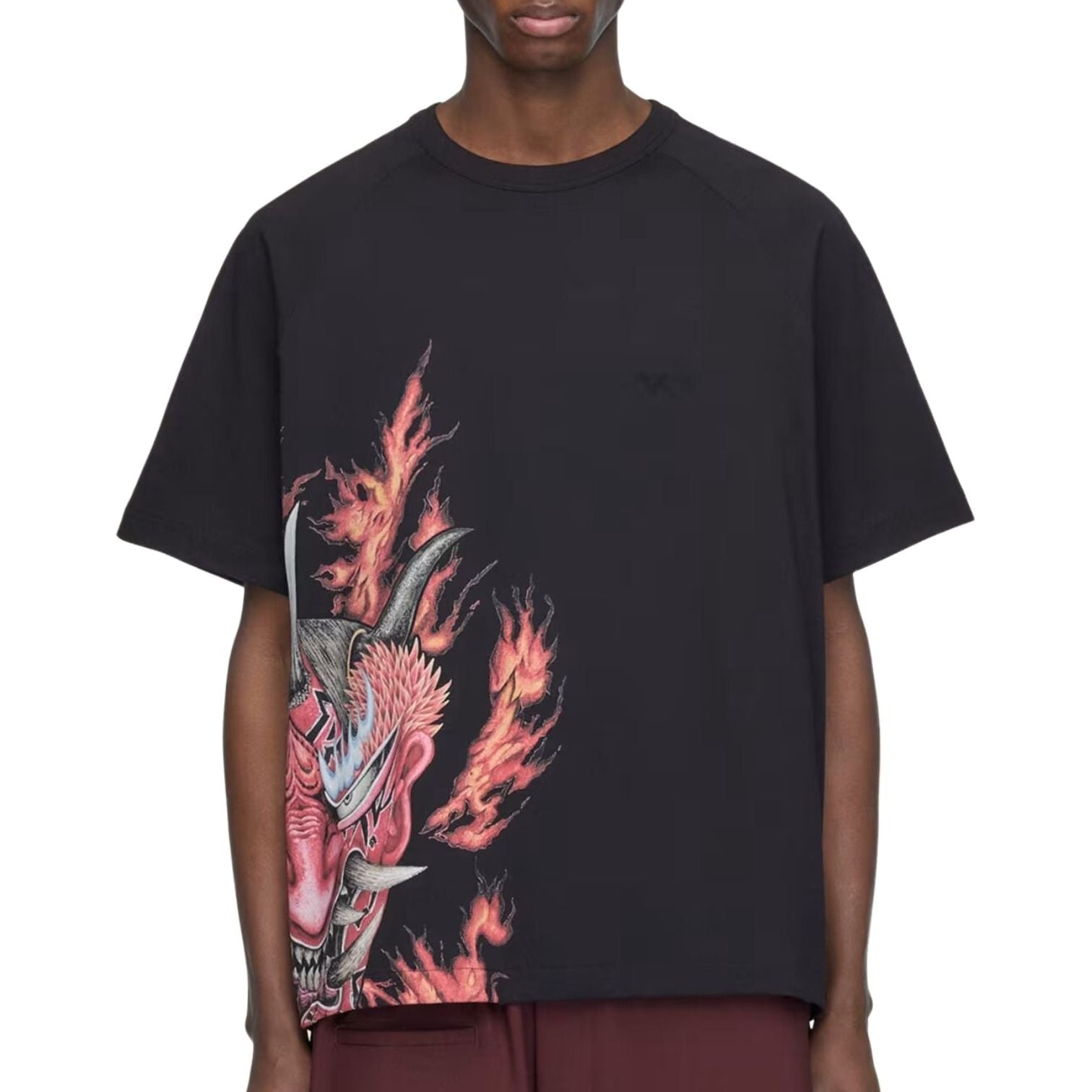 adidas x Y-3 Graphic T-shirt Asia Sizing 'Black' KQ8592