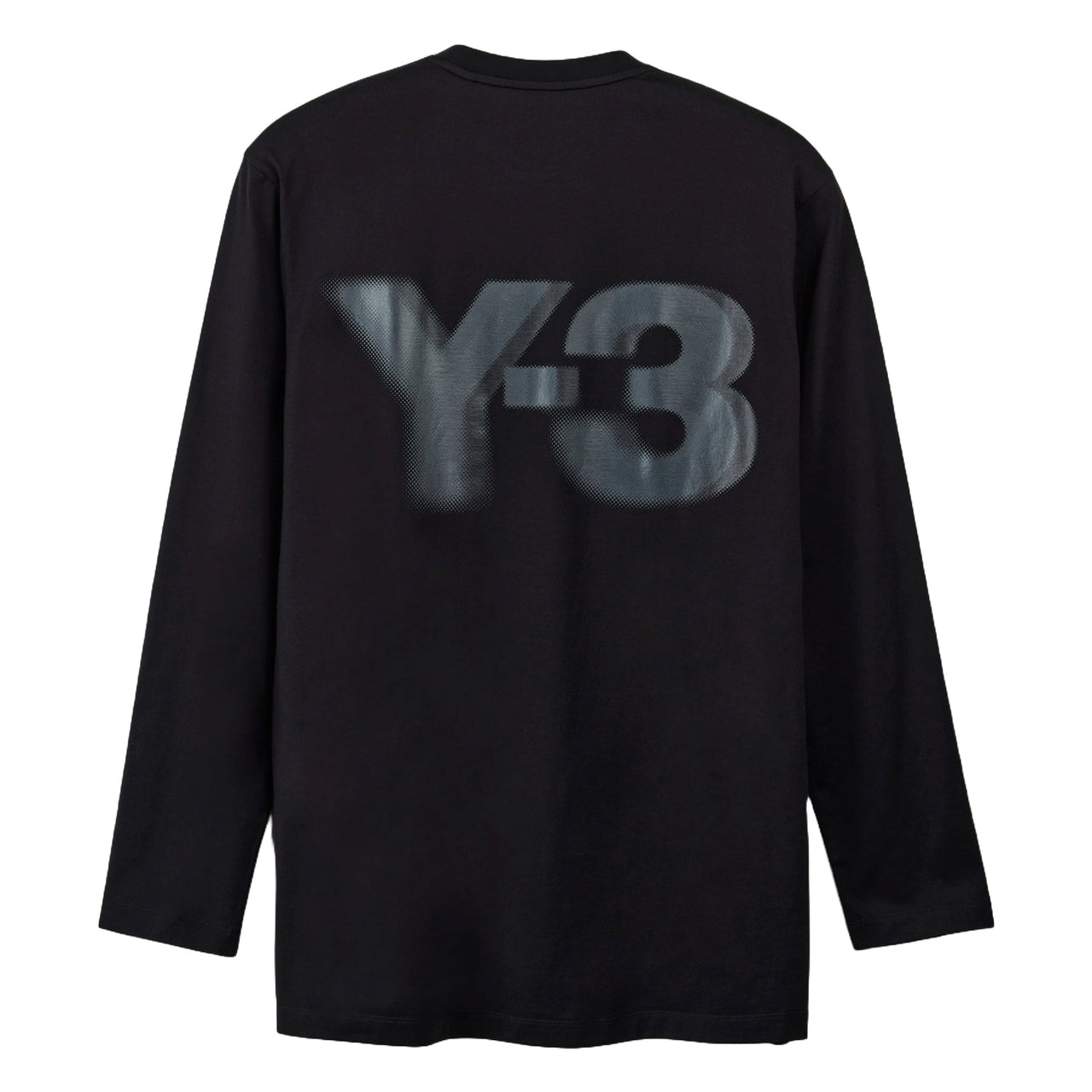 adidas Y-3 Logo Long Sleeve T-shirt 'Black' JE9280