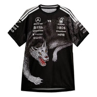 adidas Y-3 F1 Mercedes-AMG Petoronas Formula 1 Team Driver T-Shirt 'Black' KQ9844