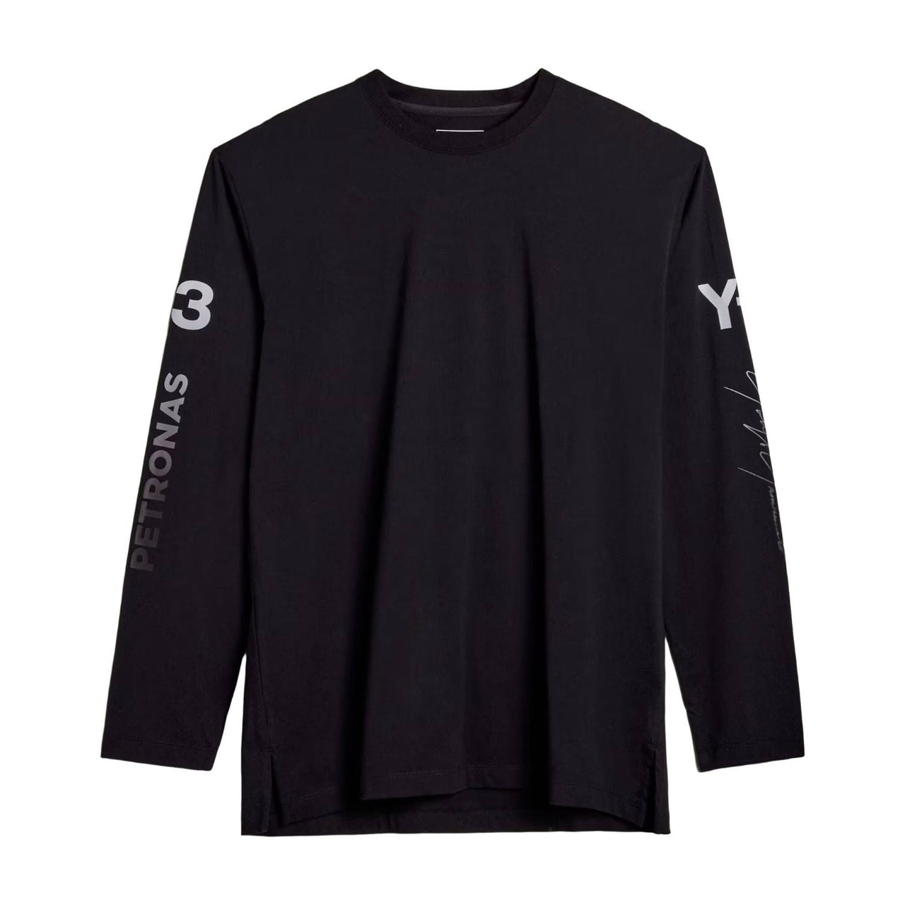 adidas Y-3 F1 Mercedes Chaos Logo T-Shirt 'Black' KR2372