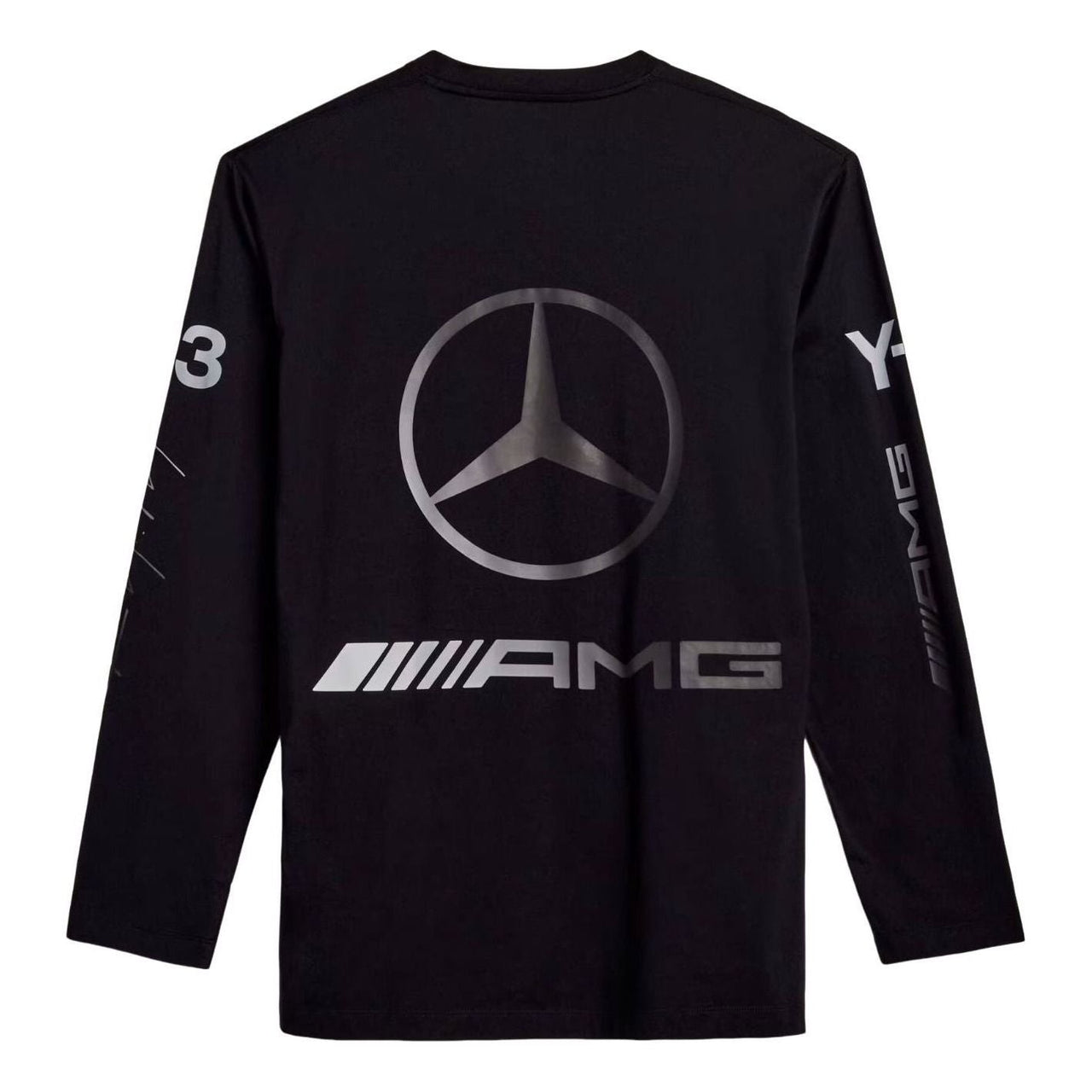 adidas Y-3 F1 Mercedes Chaos Logo T-Shirt 'Black' KR2372