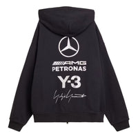 adidas Y-3 F1 Mercedes Track Zip Hoodie 'Black' KR2242