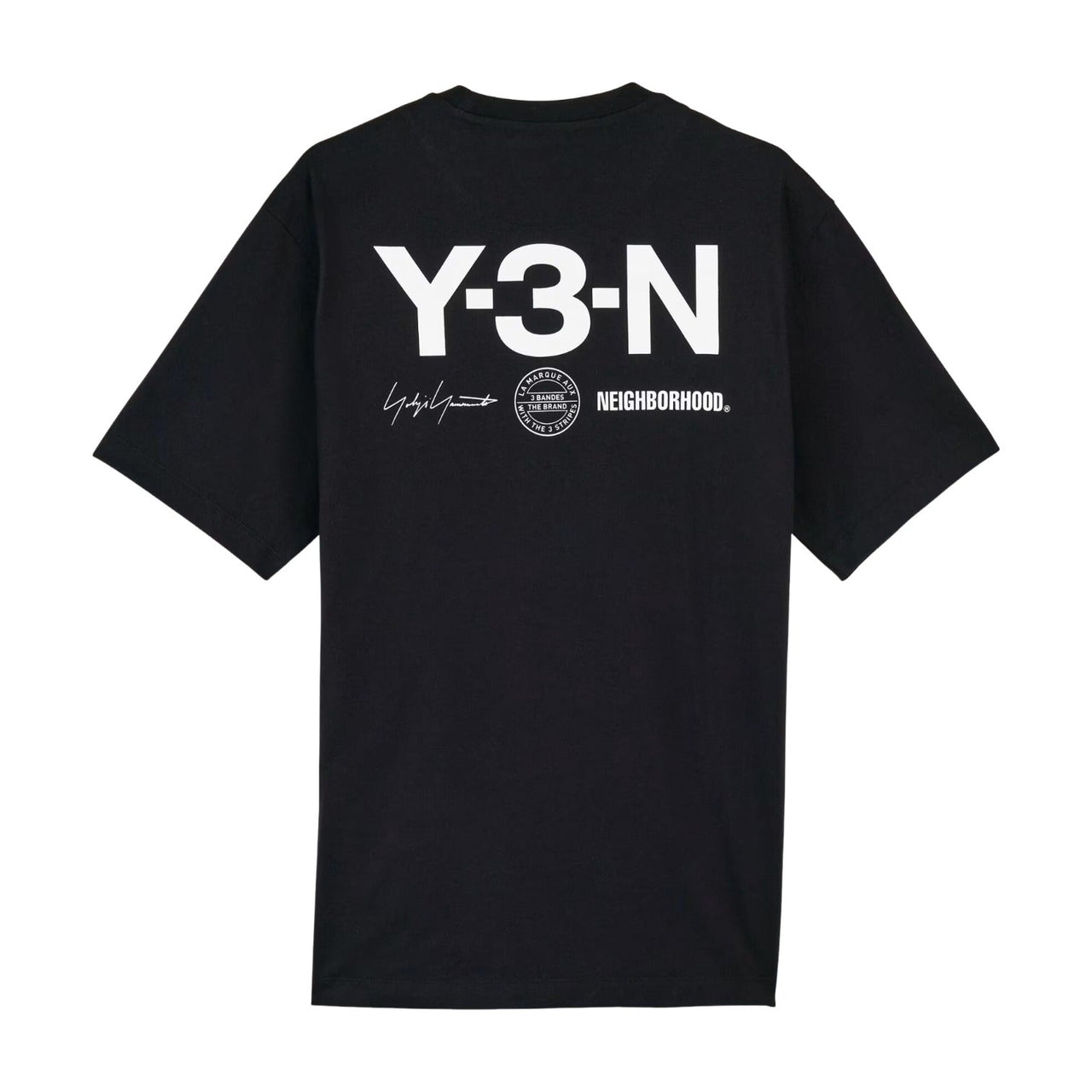 adidas Y-3 NBHD Graphic T-shirt 'Black' JW6998