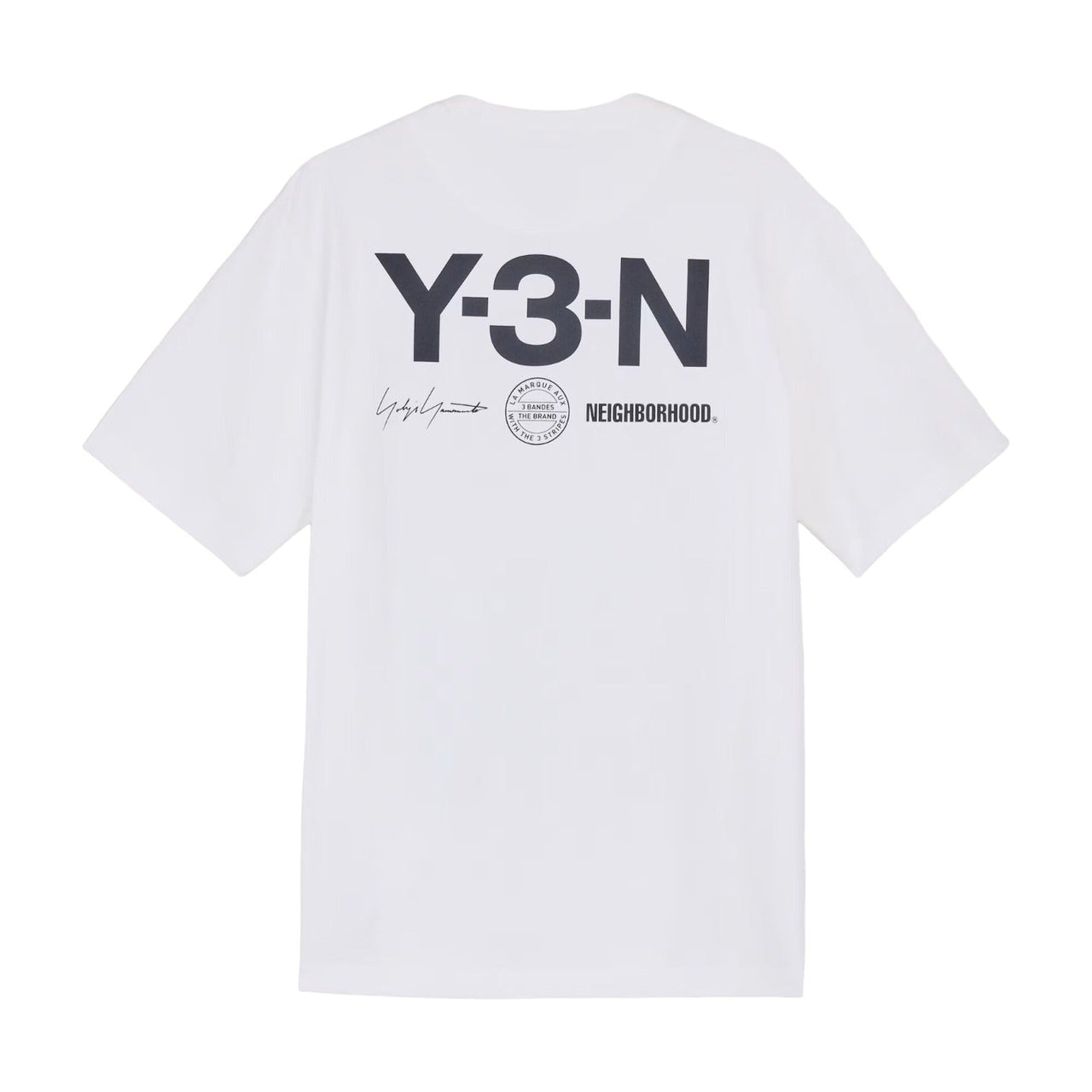 adidas Y-3 NBHD Graphic T-shirt 'White' JX7437