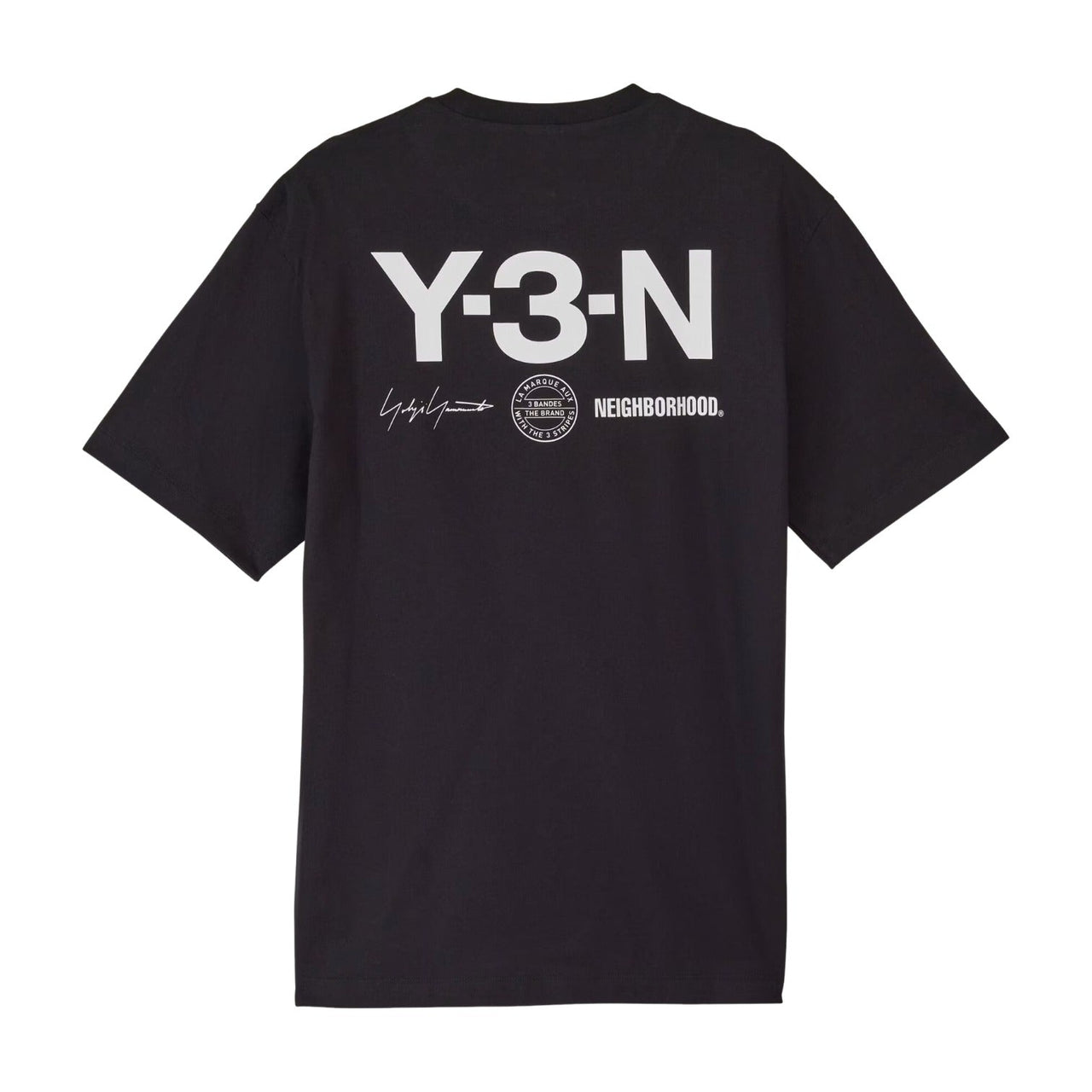 adidas Y-3 NBHD Graphic T-shirt 'Black' KC8823