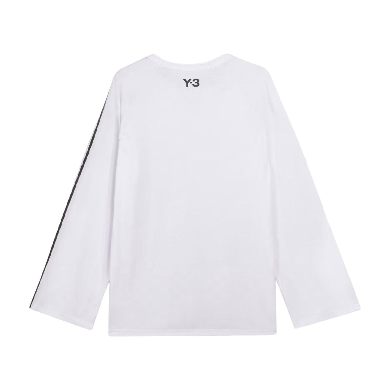 adidas Y-3 3-Stripes Long Sleeve T-shirt 'Chalk White' KS9747