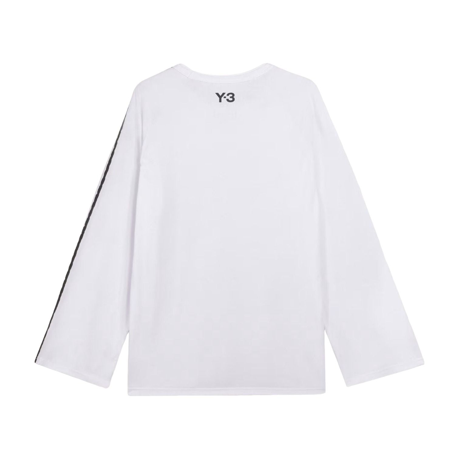 adidas Y-3 3-Stripes Long Sleeve T-shirt 'Chalk White' KS9747