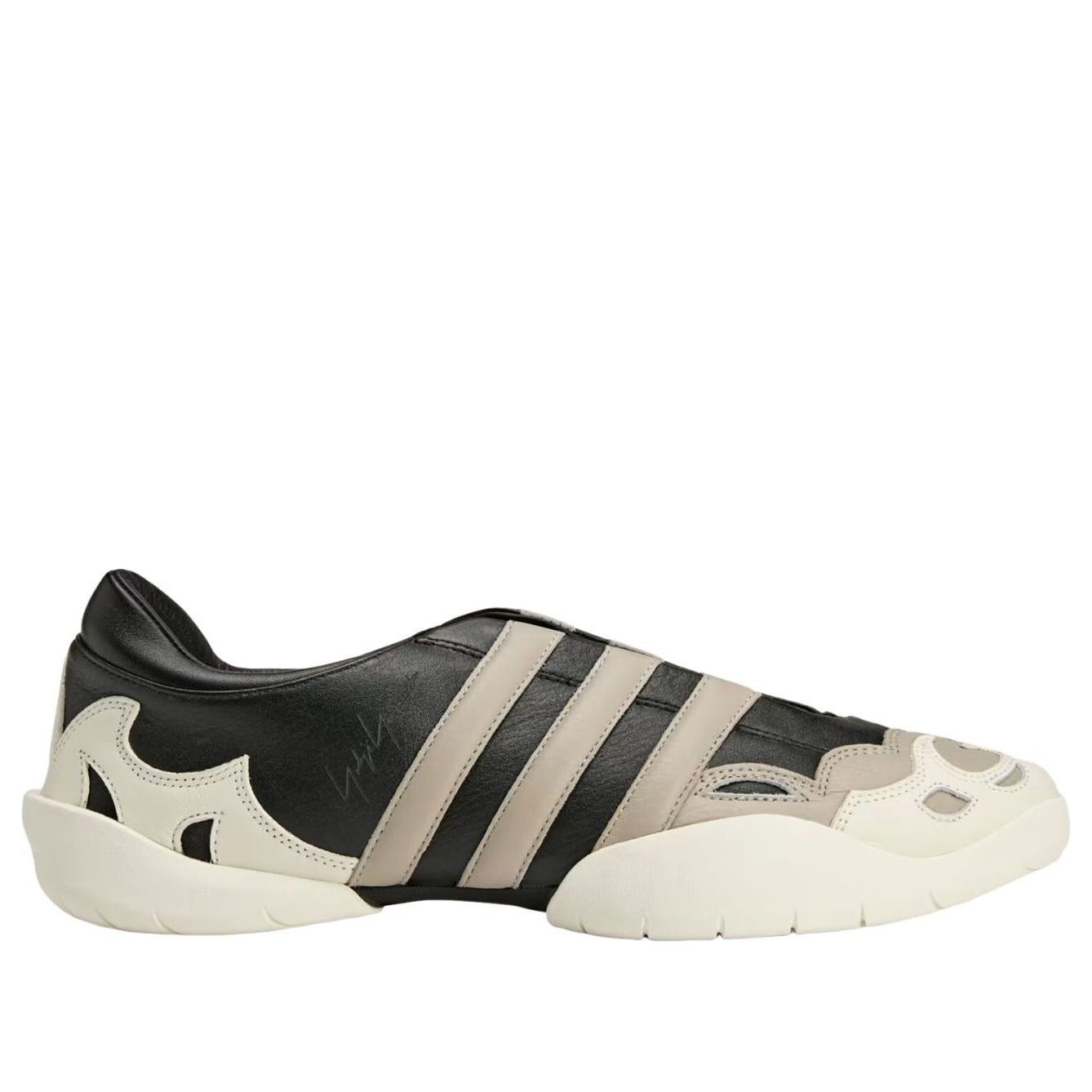 adidas Y-3 Regu Mary Jane 'Black Off White Light Brown' KJ9082
