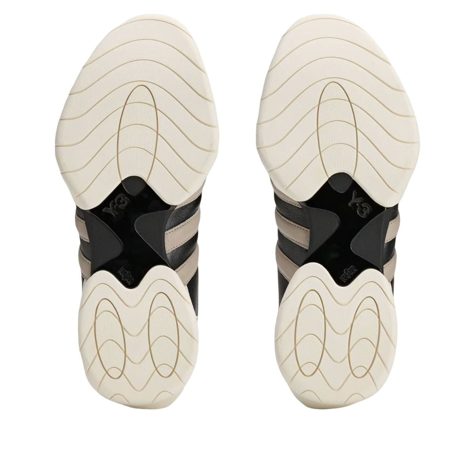 adidas Y-3 Regu Mary Jane 'Black Off White Light Brown' KJ9082