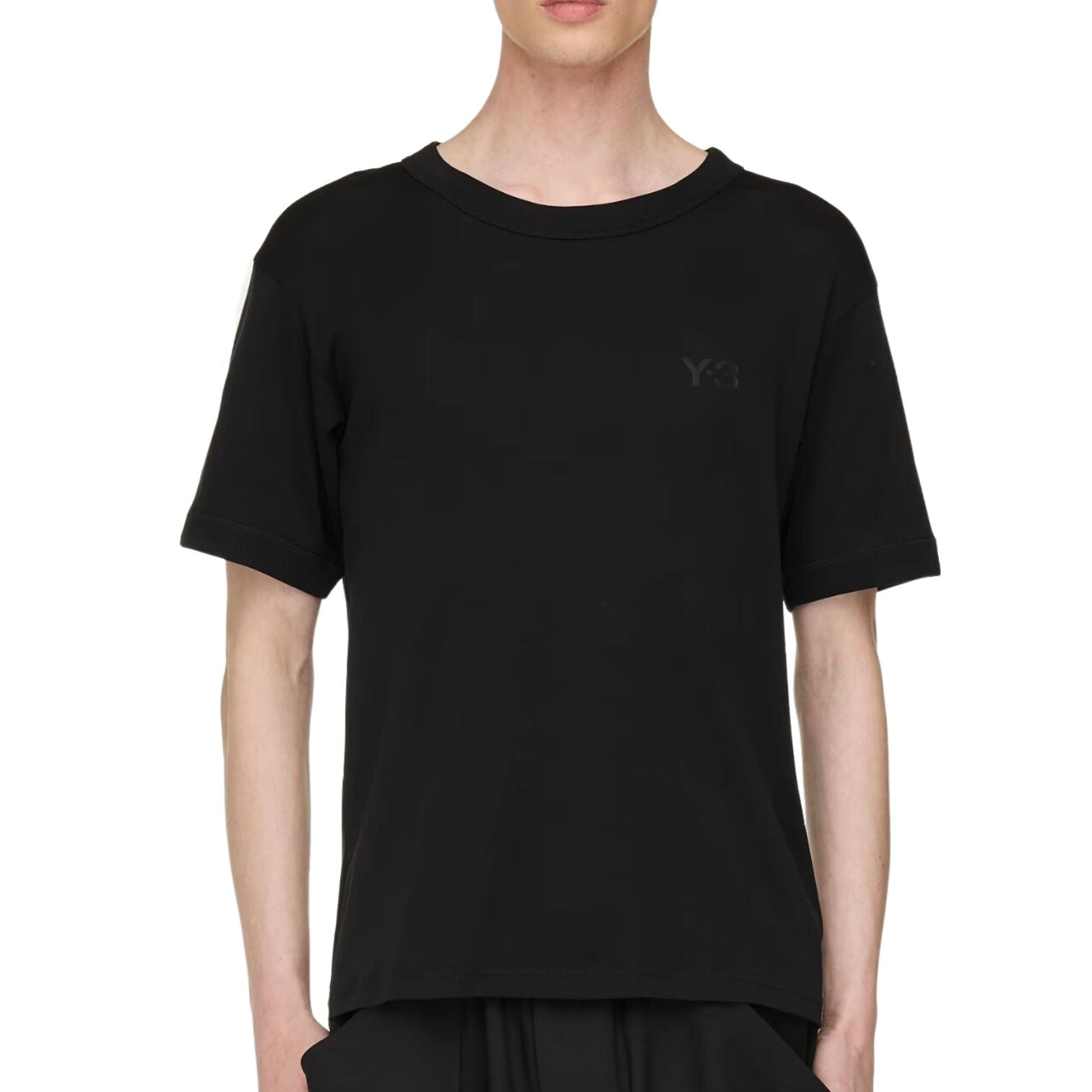adidas x Y-3 Slim T-Shirt Asia Sizing 'Black' JV6747