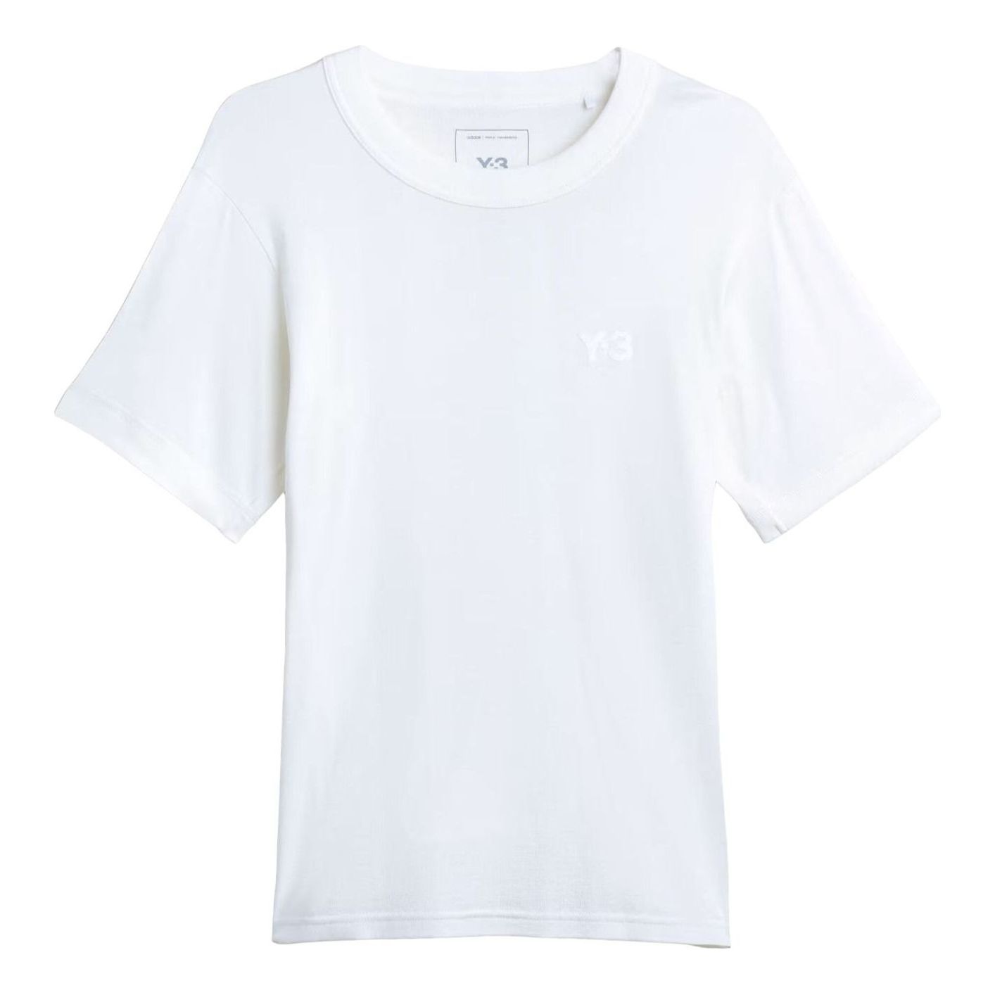 adidas x Y-3 Slim T-Shirt Asia Sizing 'Core White' KB4631