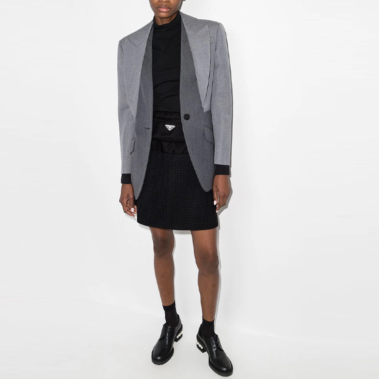 PRADA Short Skirt Women's Black