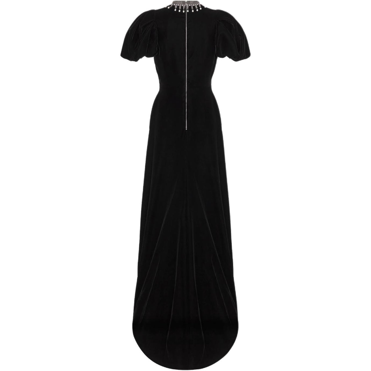 DIOR Short Sleeved Dress Women's Black