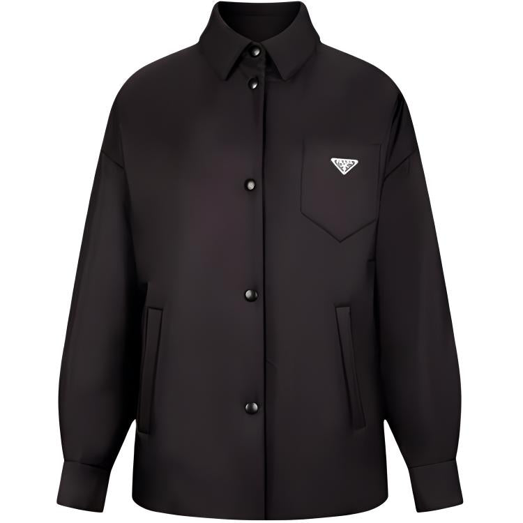 PRADA FW23 Jackets Coats Women's Black