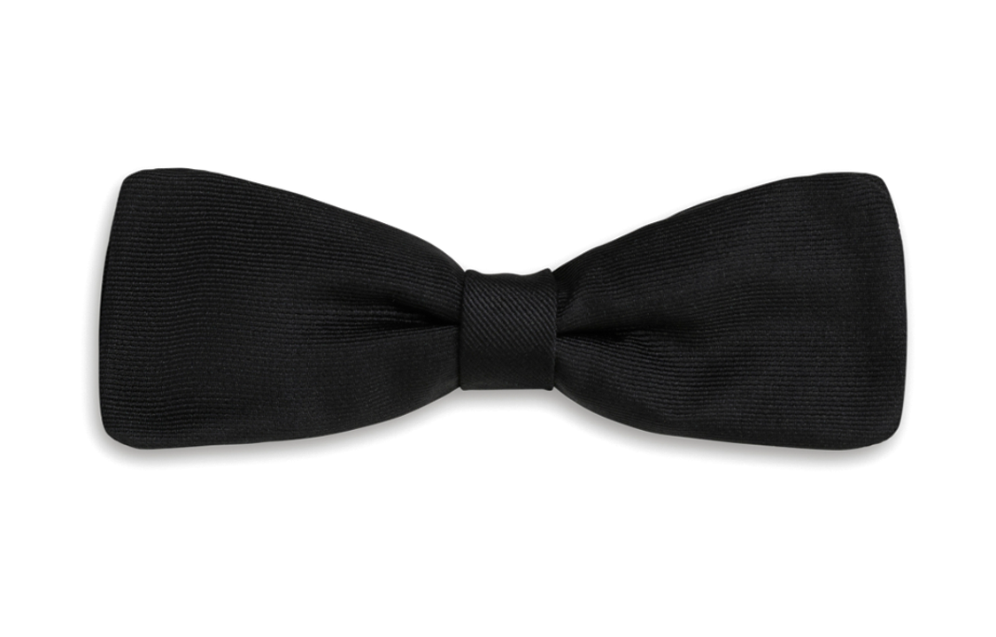 CELINE Bow Tie In Silk Rep