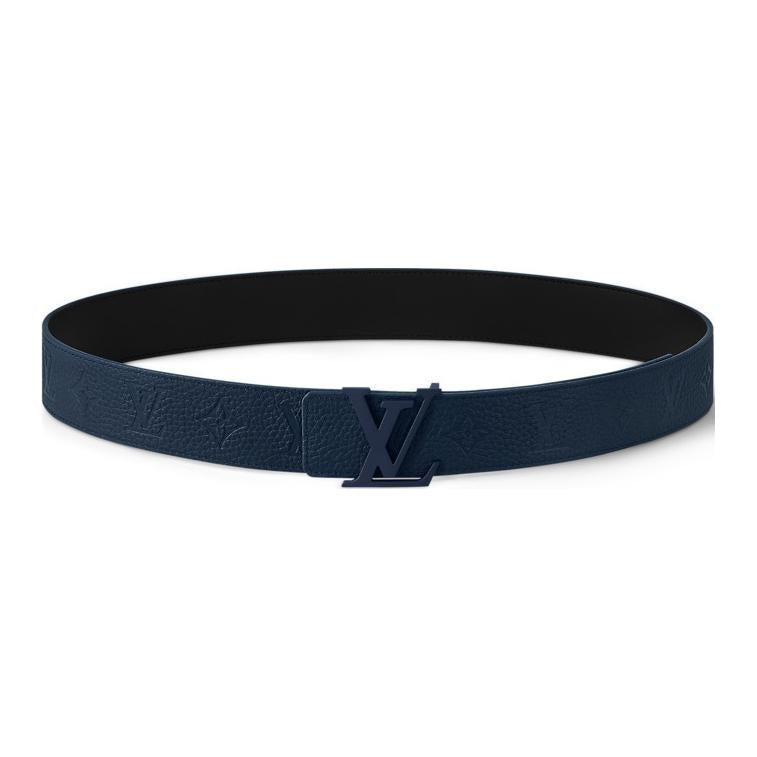 LOUIS VUITTON Lv Taurillon 40mm Reversible Belt