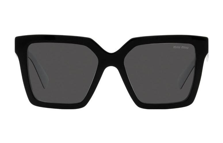 MIU MIU Plate Frame Square Sunglasses Women's